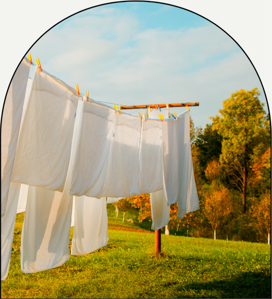 Linen Breeze luxury fragrance oil by Chateau Essence – fresh citrus and powder notes evoking sun-dried linens