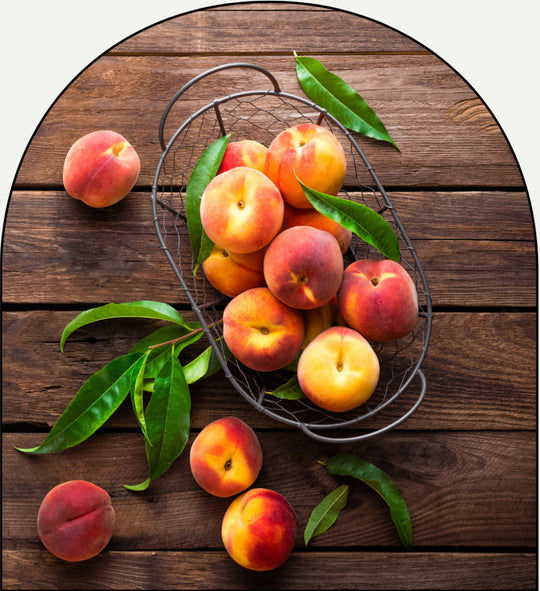 Peach Serenade luxury fragrance oil by Chateau Essence – white peach and jasmine scent with sunlit allure